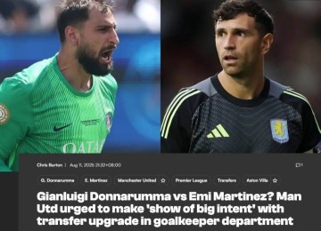 布朗:曼联能签多纳鲁马就太棒了,他比大马丁年轻&门线技术很强