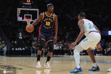 巴特勒战旧主11分热巴27+8 库里缺阵勇士不敌热火