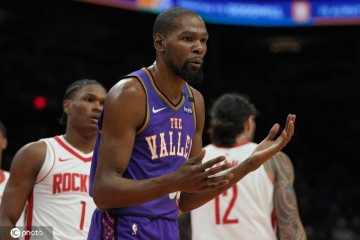 杜兰特因脚踝扭伤至少伤停一周 无缘太阳接下来三连客