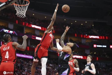 格林22分狄龙21分 火箭大胜爵士锁西南冠军+季后赛