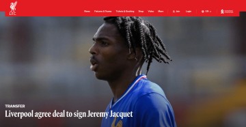 官方：利物浦宣布签下雷恩20岁中卫 转会费达7200万欧