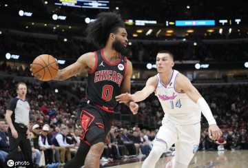 吉迪大号三双希罗空砍30分 赫尔特22+7公牛胜热火