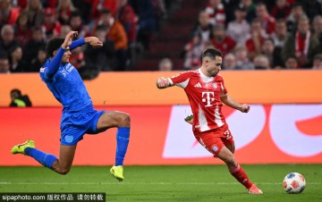 赛季15连胜!德甲-格纳布里破门 拜仁3-0勒沃库森
