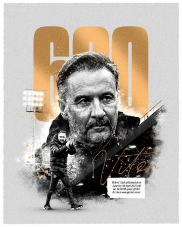 狼队主帅佩雷拉迎来执教600场里程碑，俱乐部社媒晒海报祝贺